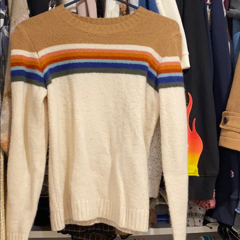 Forever 21 Rainbow Sweater
